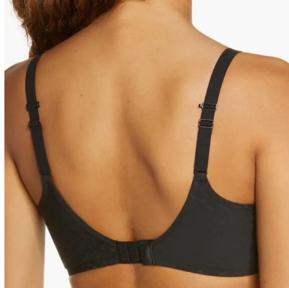 Chantelle Comfort Chick Back Smoothing T-shirt Brae Black New No Tag - Picture 3 of 9